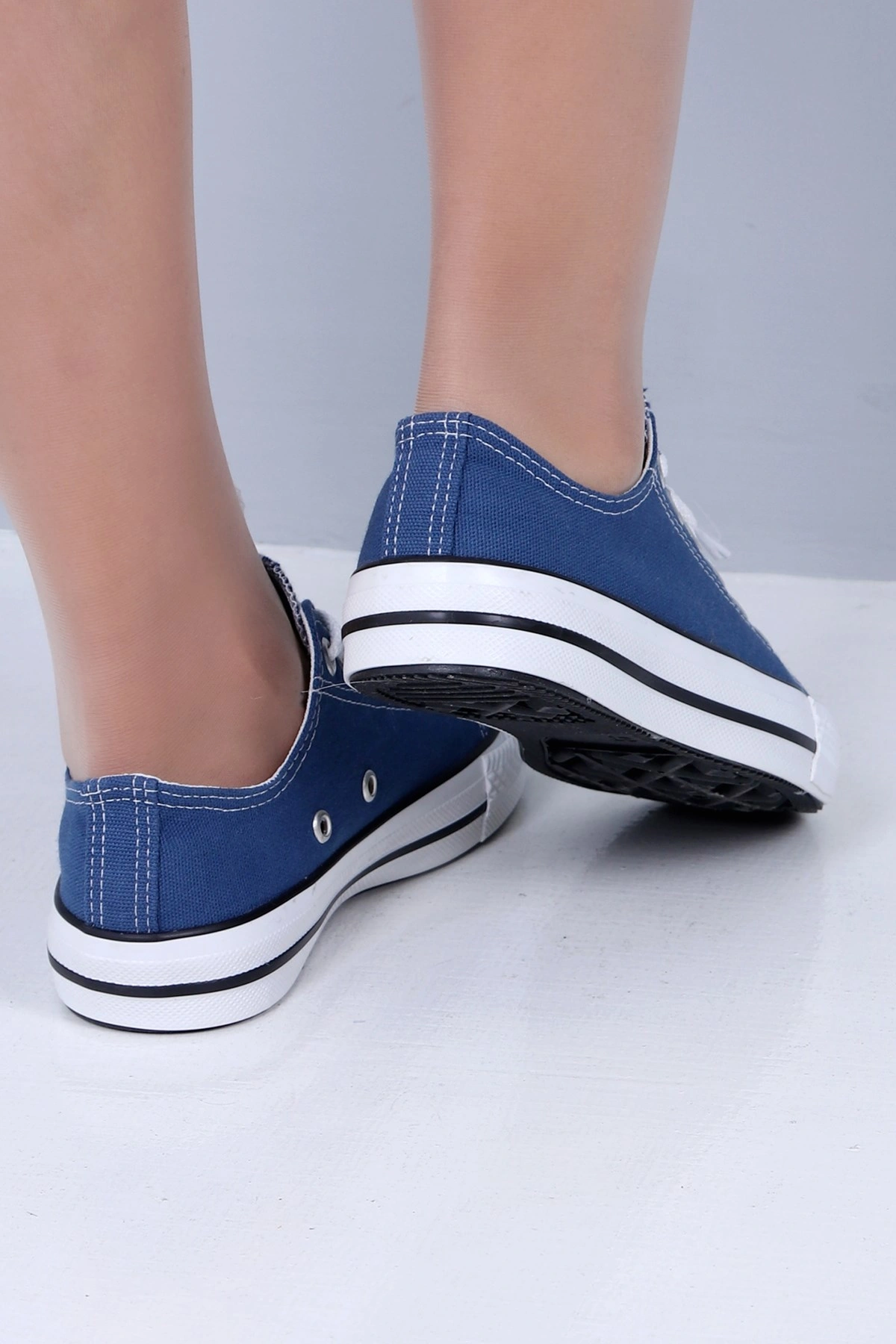 SkyHike Mavi Kısa Rahat Sneaker Spor Ayakkabı