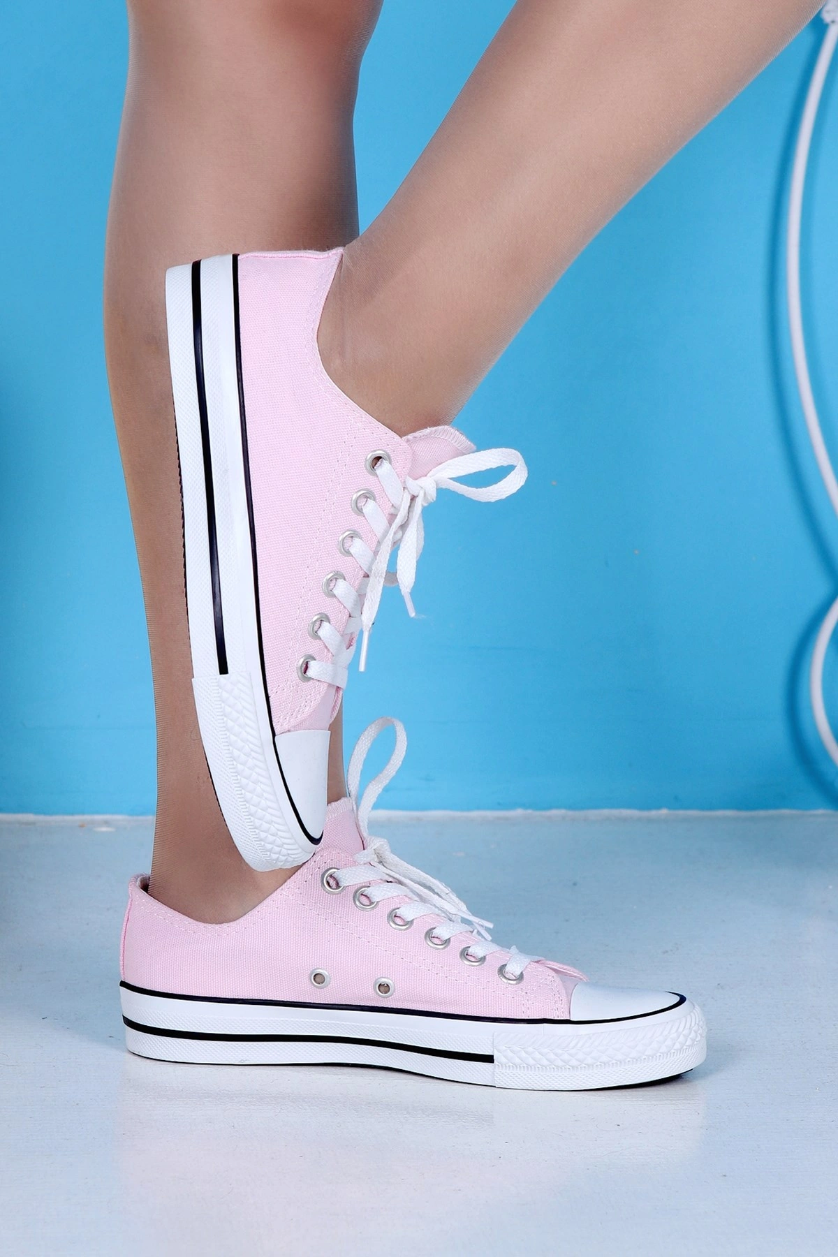 SkyHike Pembe Kısa Rahat Sneaker Spor Ayakkabı