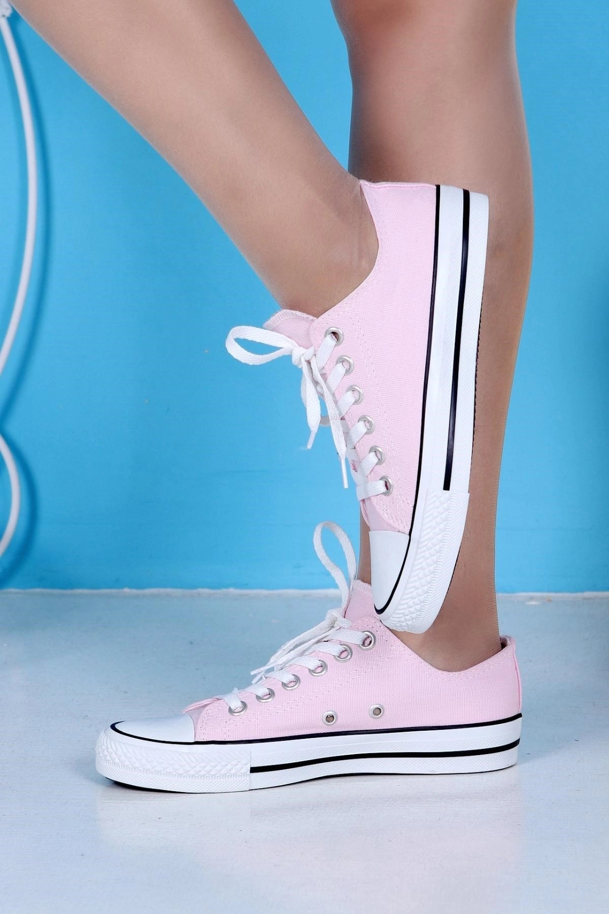 SkyHike Pembe Kısa Rahat Sneaker Spor Ayakkabı