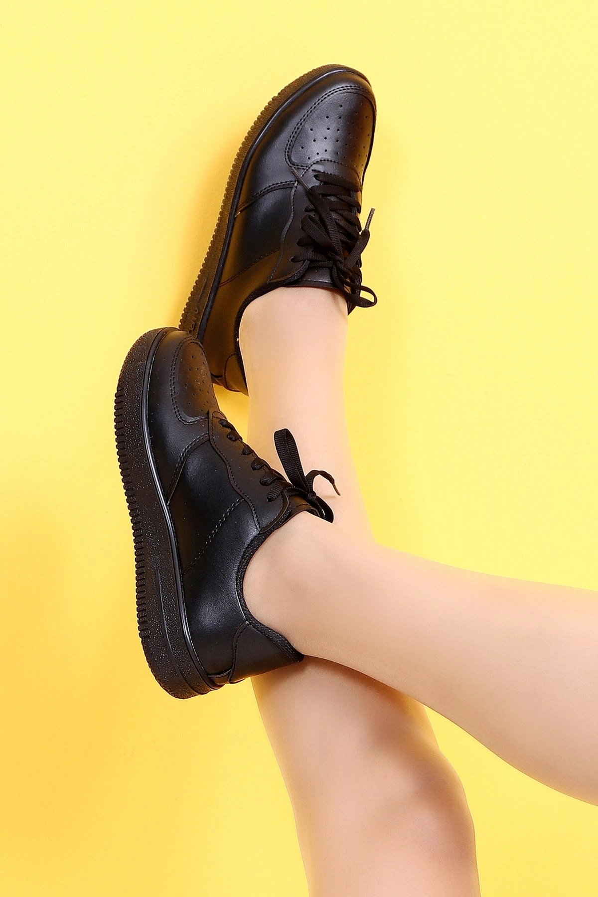 Cloudwalk Siyah Günlük Rahat Spor Ayakkabı