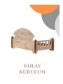 Pd Taht Rahat Kedi Köpek Yatağı 30*50 Atlantik Çam Yıkanabilir Duck Kumaş Minderi Ile Beraber