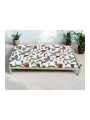 İronbed 40*70 Kedi Köpek Yatağı Yeşil. Ergonomik Tasarım Minderi Ile Beraber