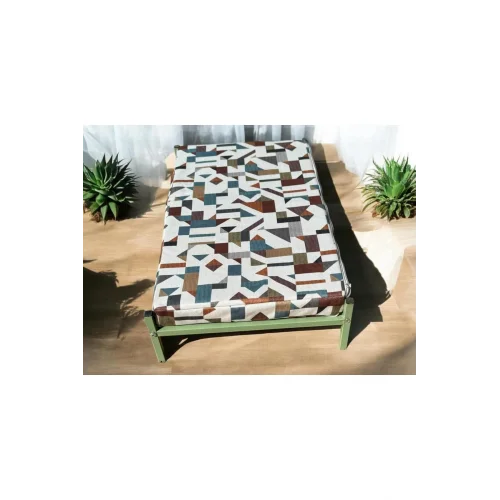 İronbed 40*70 Kedi Köpek Yatağı Yeşil. Ergonomik Tasarım Minderi Ile Beraber