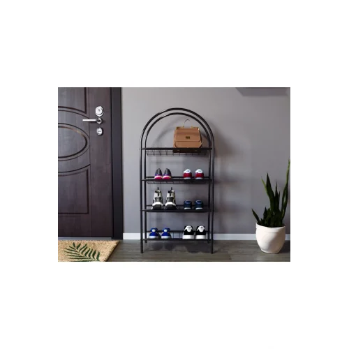 Buğlem 3 Raflı Dekoratif Çok Amaçlı Metal Ayakkabılık