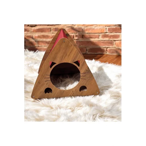 EFES Kedi Köpek Evi . Şık Tasarım Atlantik Çam