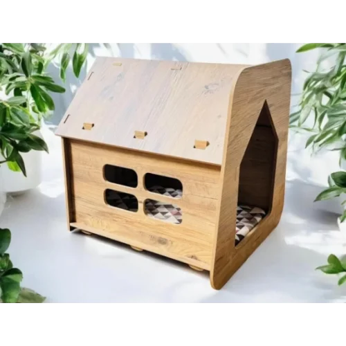 Caramel Kedi Kulübesi, Kedi Evi, Kedi Yuvası, Köpek Kulübesi, Köpek Yatağı