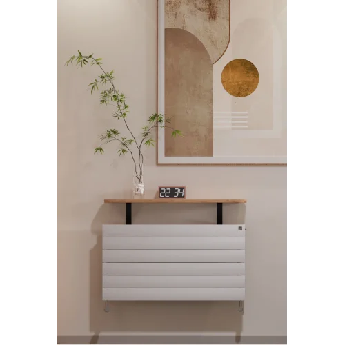 Petek Üstü Dresuar Dekoratif Uçan Raf Kalorifer Peteği Rafı 80 Cm