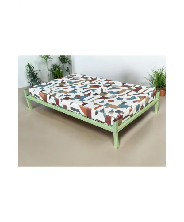 İronbed 40*70 Kedi Köpek Yatağı Yeşil. Ergonomik Tasarım Minderi Ile Beraber