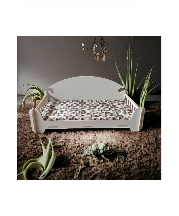 Pd Taht Kedi Köpek Yatağı Ergonomik 40*70 Cm Coton ,yıkanabilir Duck Kumaş Minderi Ile Beraber