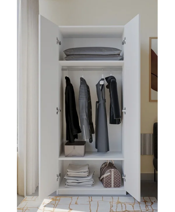 elbise dolabı 2 kapaklı