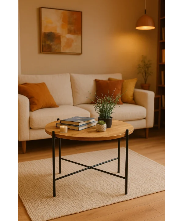 YUVARLAK ORTA SEHPA YAN SEHPA