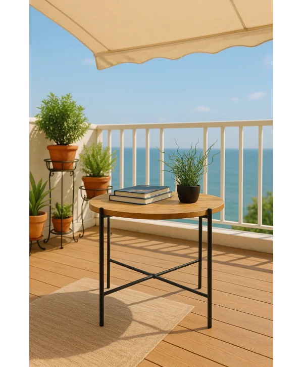 YUVARLAK ORTA SEHPA YAN SEHPA