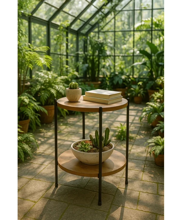 2 KATLI YAN SEHPA YUVARLAK SEHPA