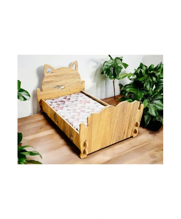 CELLA BAZA 30x50 KEDİ YATAĞI ŞIK MİNDERİ İLE BERABER