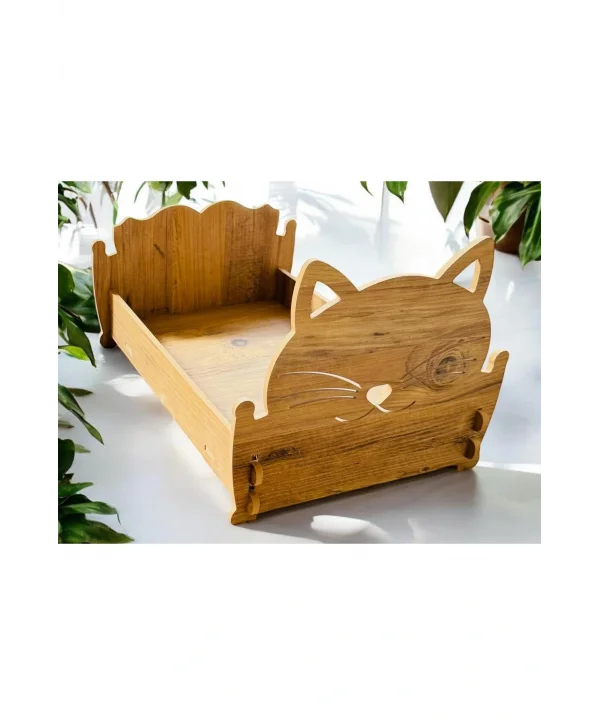 CELLA BAZA 30x50 KEDİ YATAĞI ŞIK MİNDERİ İLE BERABER