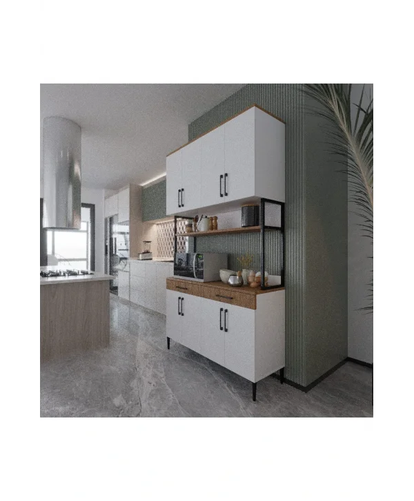 Çok Amaçlı Dolap Mutfak Bangosu Kahve Köşesi Konsol