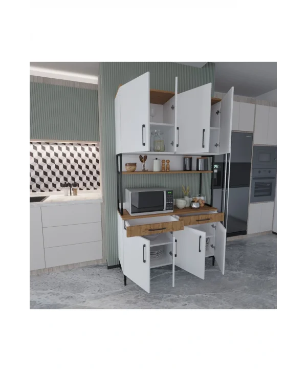 Çok Amaçlı Dolap Mutfak Bangosu Kahve Köşesi Konsol