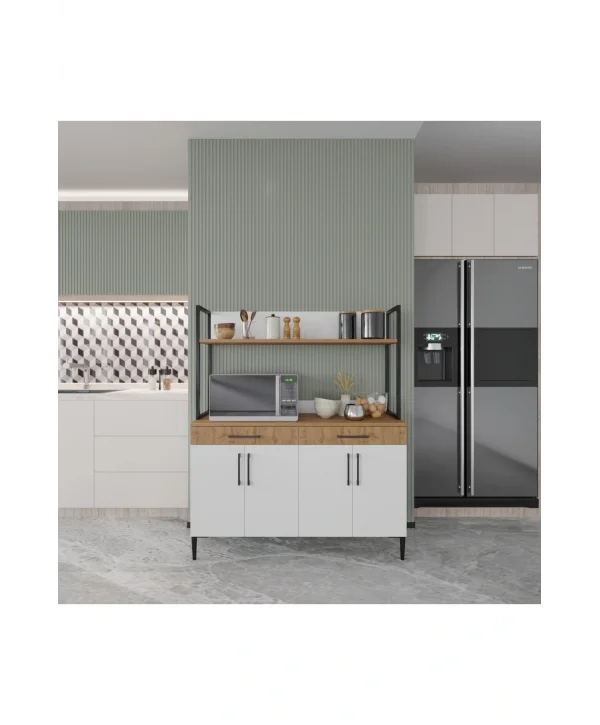 Çok Amaçlı Dolap Mutfak Köşesi Kısa Modül Saklama Dolabı