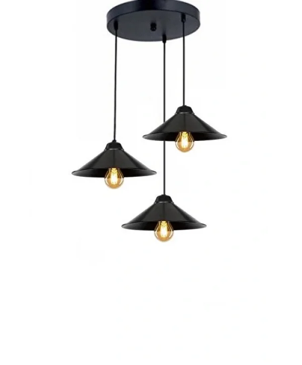 ED Japon Başlık Modern Üçlü Avize