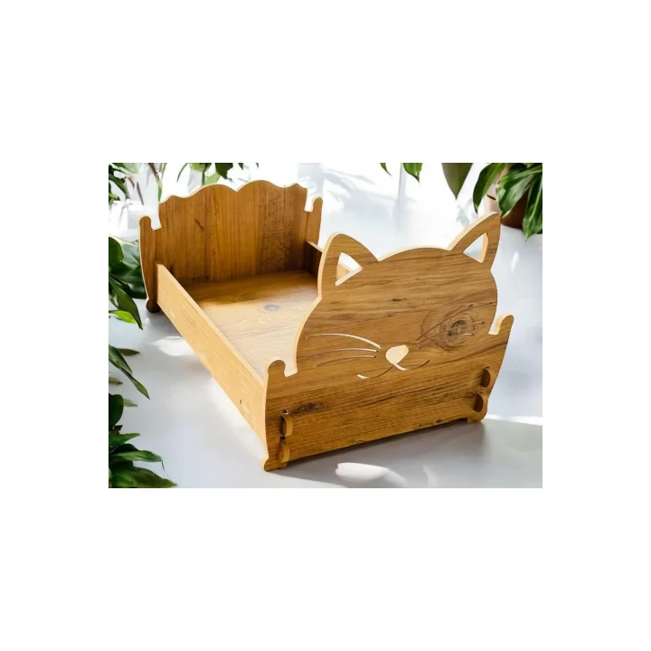 Cella Baza 30*50 Kedi Köpek Yatağı Yıkanabilir Duck Kumaş Minderi Ile Beraber