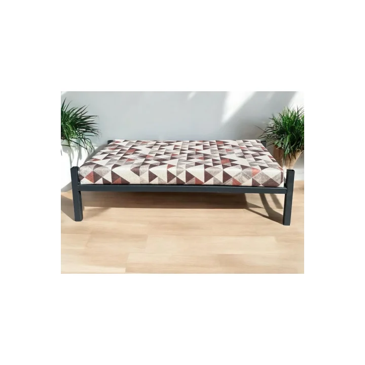 İronbed 30*50 Kedi Köpek Yatağı Siyah. Ergonomik Tasarım Minderi Ile Beraber