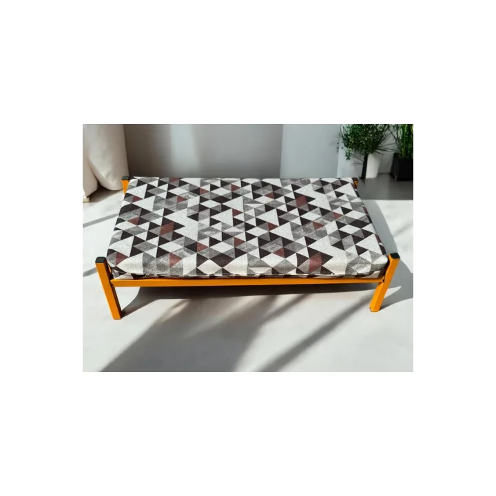 İronbed 30*50 Kedi Köpek Yatağı Turuncu. Ergonomik Tasarım Minderi Ile Beraber