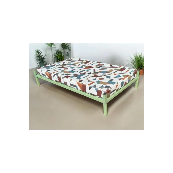 İronbed 40*70 Kedi Köpek Yatağı Yeşil. Ergonomik Tasarım Minderi Ile Beraber