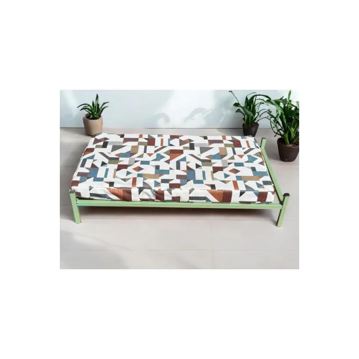 İronbed 40*70 Kedi Köpek Yatağı Yeşil. Ergonomik Tasarım Minderi Ile Beraber