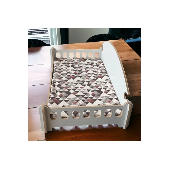 Pd Taht Kedi Köpek Yatağı Ergonomik 40*70 Cm Coton ,yıkanabilir Duck Kumaş Minderi Ile Beraber