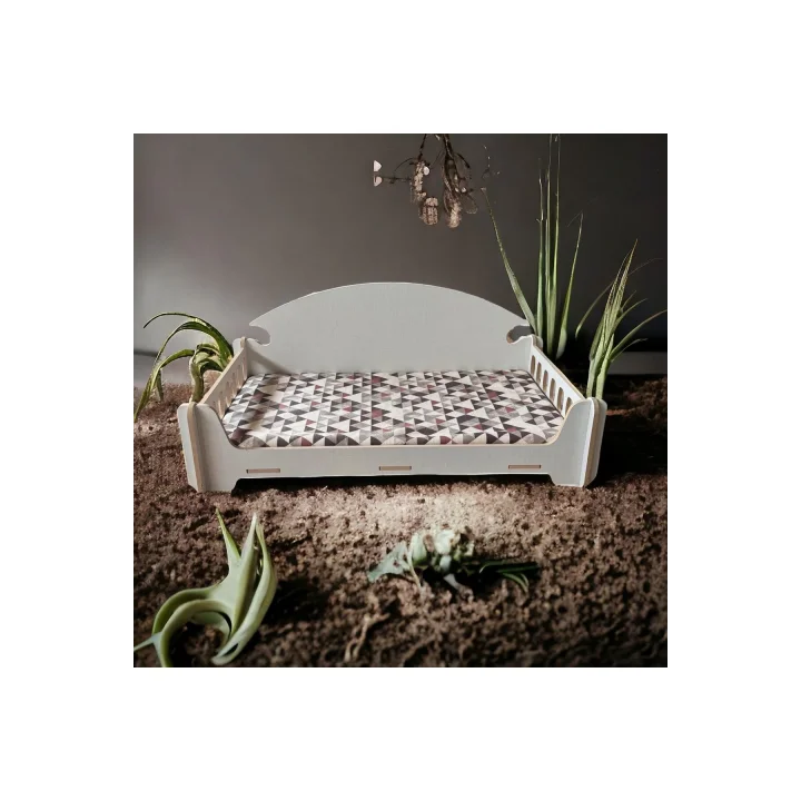 Pd Taht Kedi Köpek Yatağı Ergonomik 40*70 Cm Coton ,yıkanabilir Duck Kumaş Minderi Ile Beraber