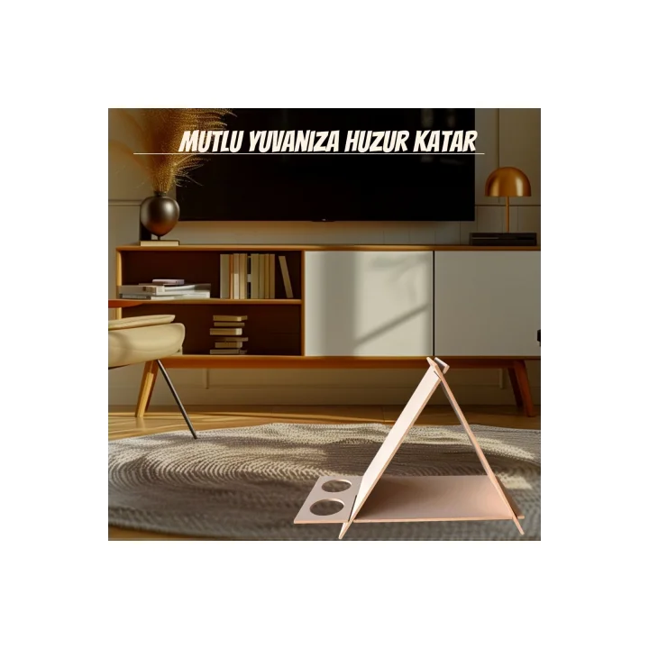 PRAMİT KEDİ KÖPEK EVİ. ŞIK TASARIM 30*50 CM LATTE RENK. MİNDERSİZ YENİ MODEL