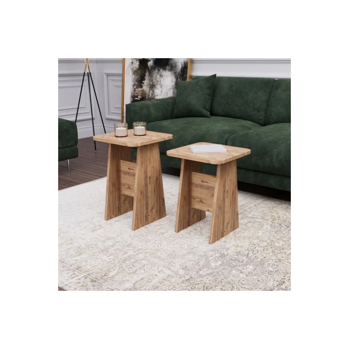 2 Lİ SEHPA YAN SEHPA ZİGON SEHPA SUNUM SEHPASI SERVİS SEHPASI H SEHPA