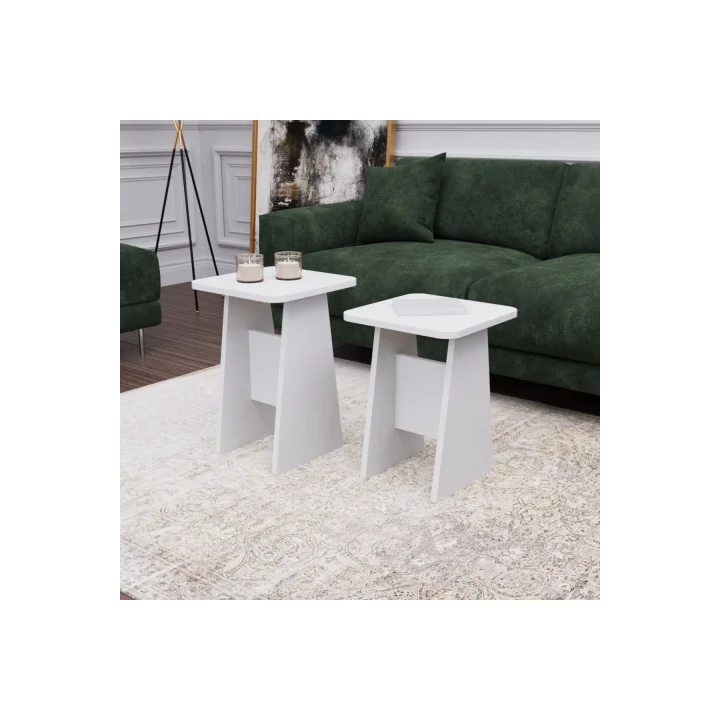 2 Lİ SEHPA YAN SEHPA ZİGON SEHPA SUNUM SEHPASI SERVİS SEHPASI H SEHPA