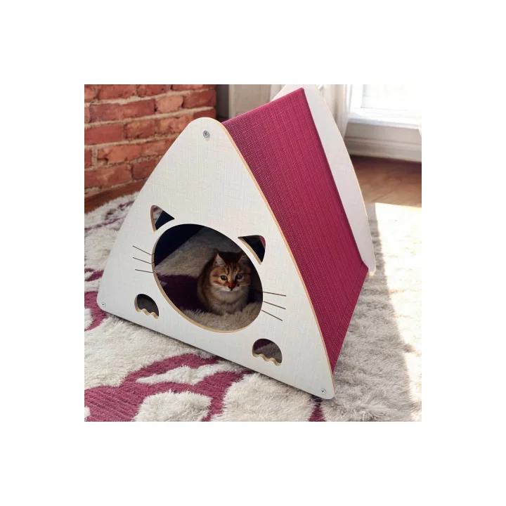 EFES Kedi Köpek Evi . Şık Tasarım Coton Vizör