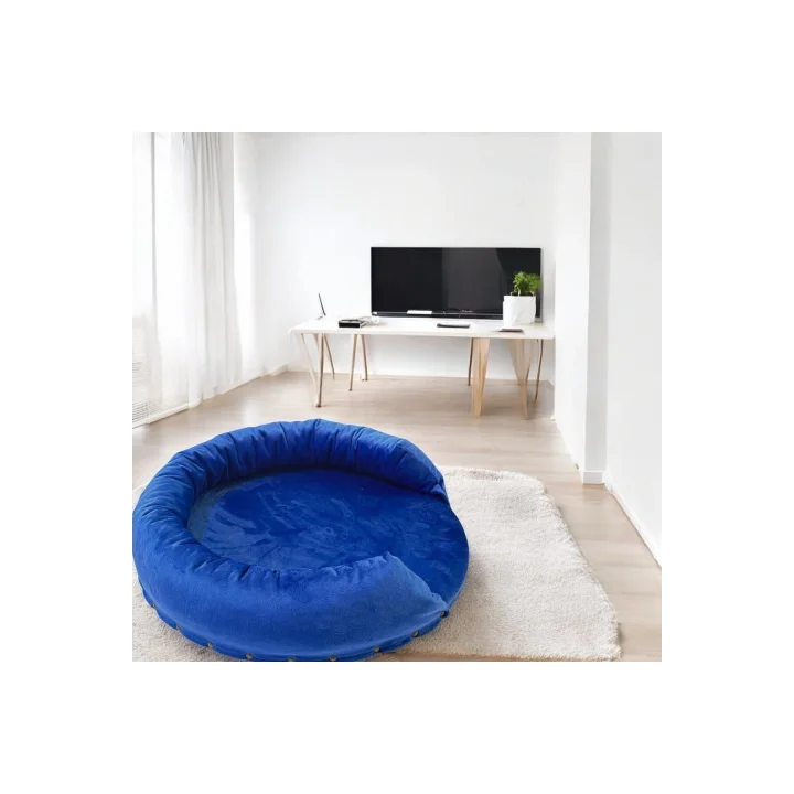 MİLET Kedi Köpek Yatağı. Tabanı 18mm Sunta Kumaş Yatak