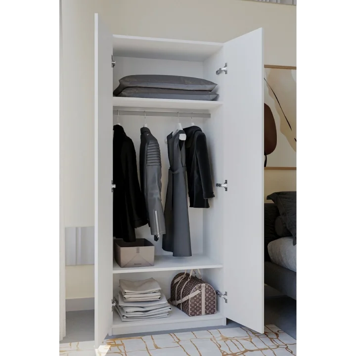 elbise dolabı 2 kapaklı