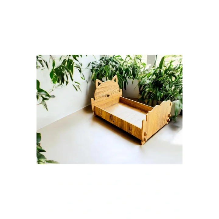 CELLA BAZA 30x50 KEDİ YATAĞI ŞIK MİNDERİ İLE BERABER