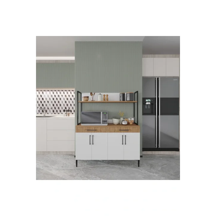 Çok Amaçlı Dolap Mutfak Köşesi Kısa Modül Saklama Dolabı