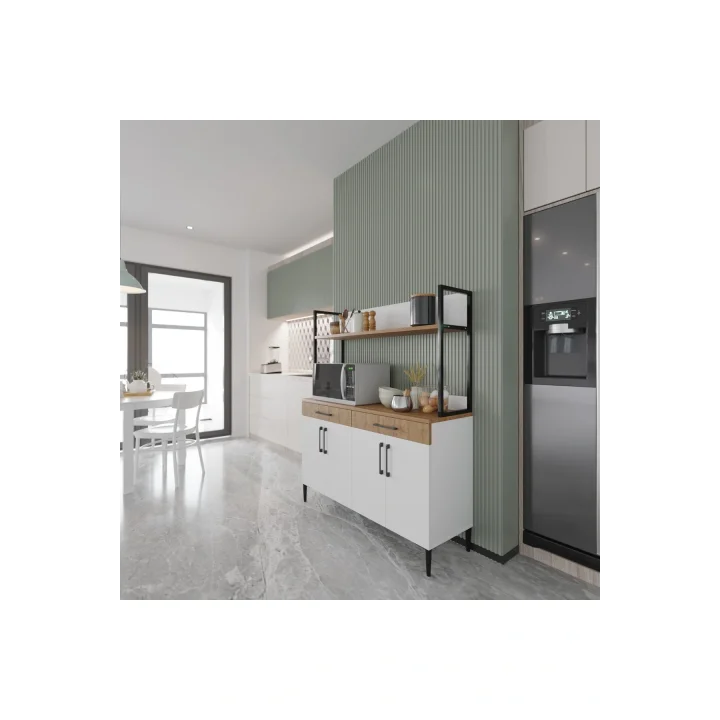 Çok Amaçlı Dolap Mutfak Köşesi Kısa Modül Saklama Dolabı