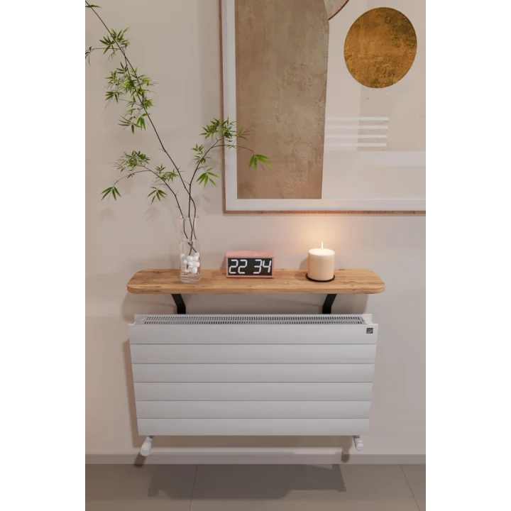 Petek Üstü Dresuar Dekoratif Uçan Raf Kalorifer Peteği Rafı 80 Cm