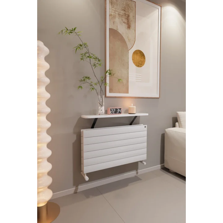 Petek Üstü Dresuar Dekoratif Uçan Raf Kalorifer Peteği Rafı 80 Cm