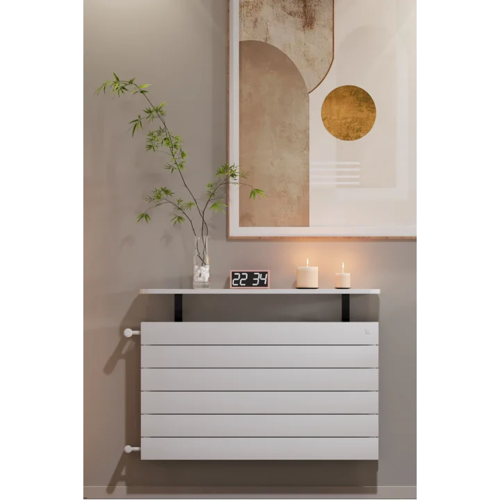 Petek Üstü Dresuar Dekoratif Uçan Raf Kalorifer Peteği Rafı 100 Cm