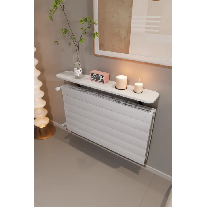 Petek Üstü Dresuar Dekoratif Uçan Raf Kalorifer Peteği Rafı 100 Cm