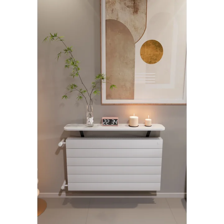 Petek Üstü Dresuar Dekoratif Uçan Raf Kalorifer Peteği Rafı 100 Cm