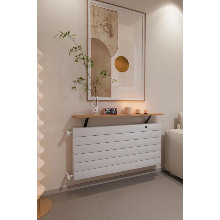 Petek Üstü Dresuar Dekoratif Uçan Raf Kalorifer Peteği Rafı 120 Cm