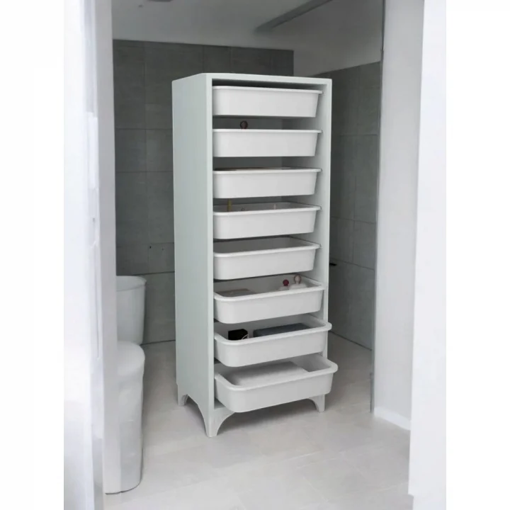 8 Sepetli Modern Oyuncak Dolabı Çok Amaçlı Dekoratif Dolap