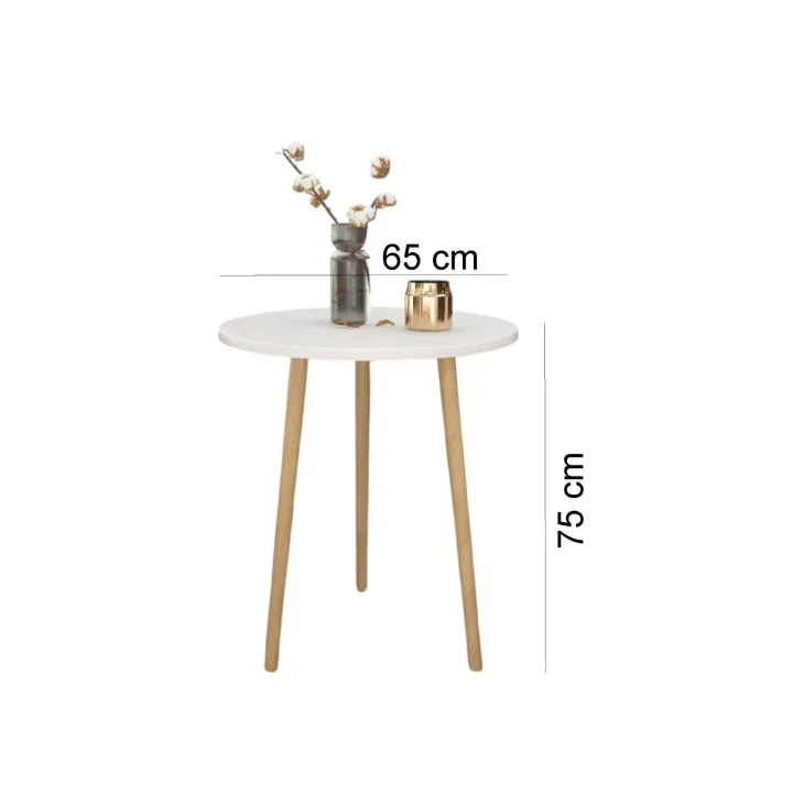 ED Çok Amaçlı Oval Mutfak Salon Sehpası