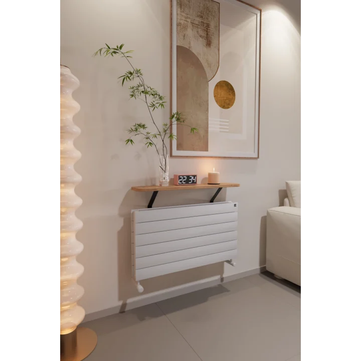 Petek Üstü Dresuar Dekoratif Uçan Raf Kalorifer Peteği Rafı 80 Cm