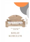 Pd Taht Rahat Kedi Köpek Yatağı 30*50 Atlantik Çam Yıkanabilir Duck Kumaş Minderi Ile Beraber