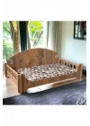 Pd Taht Kedi Köpek Yatağı Ergonomik 40*70 Cm Çam Renk ,yıkanabilir Duck Kumaş Minderi Ile Beraber